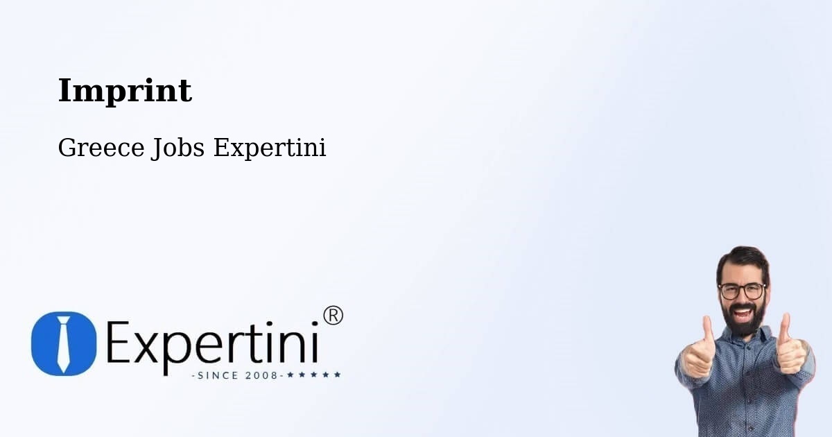 Imprint – Sitagroí - Greece Jobs Expertini